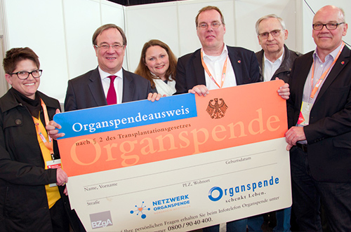 Das Netzwerk Organspende NRW auf dem CDU Parteitag
