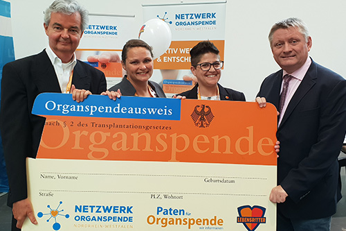 Das Netzwerk Organspende NRW auf dem CDU Parteitag