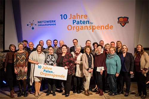 10 Jahre „Paten für Organspende“