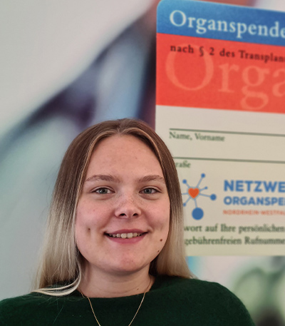 Die neue Bundesfreiwillige, Lisa Ziolkowski, unterstützt das Netzwerk