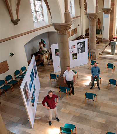 Foto-Ausstellung “Leben schenken – Organspende in NRW” macht erstmals in einer Kirche Station