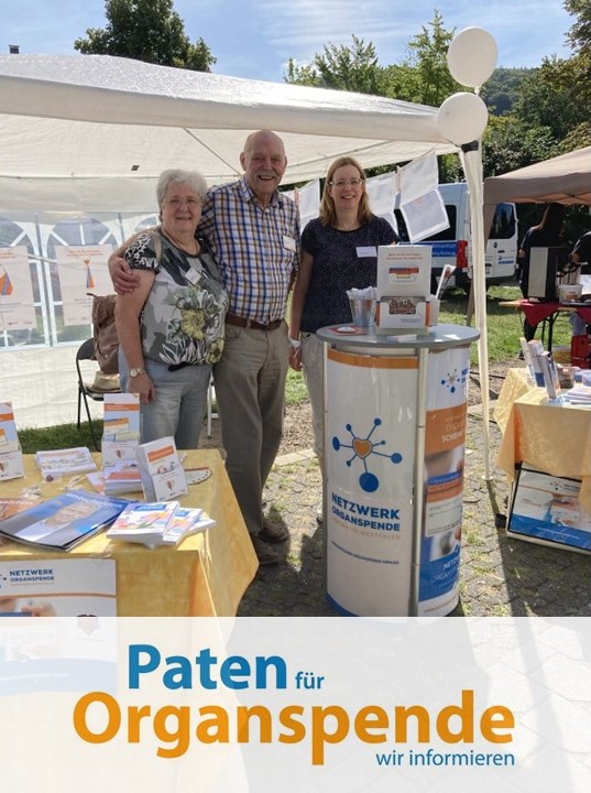 Paten für Organspende bei der 17. Seniorenmesse in Gevelsberg