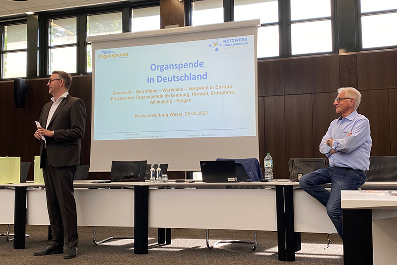 Zu Besuch bei der Kreisverwaltung Wesel