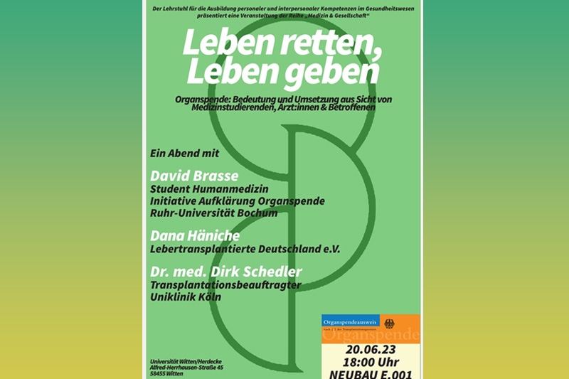 Leben retten – Leben geben