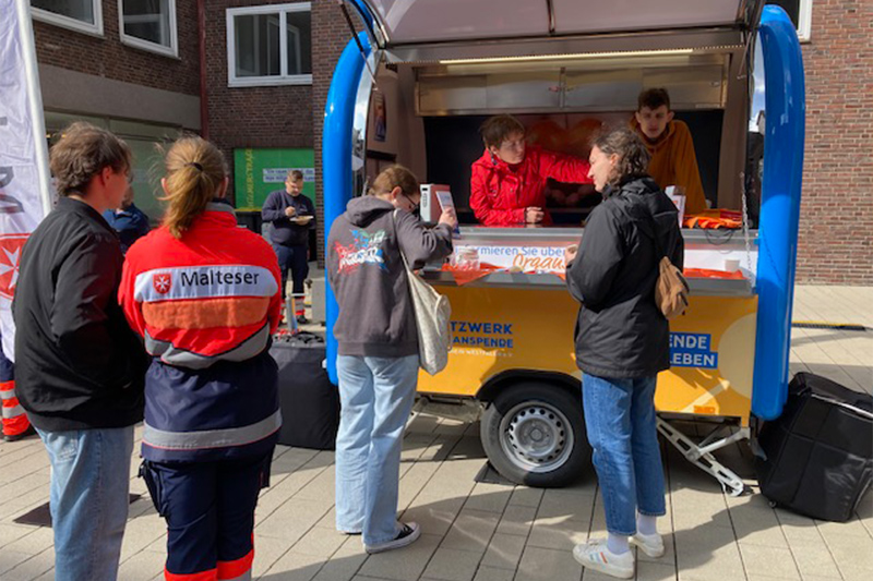 Netzwerk Organspende NRW auf dem Herzretter-innen Festival in Gelsenkirchen