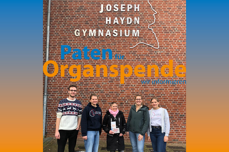 Pateneinsatz beim Joseph Hayden Gymnasium