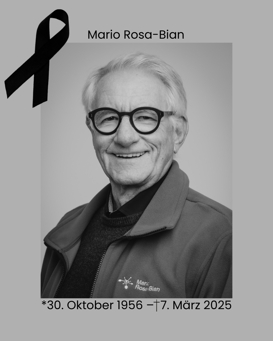 Nachruf: In Gedenken an Mario Rosa-Bian