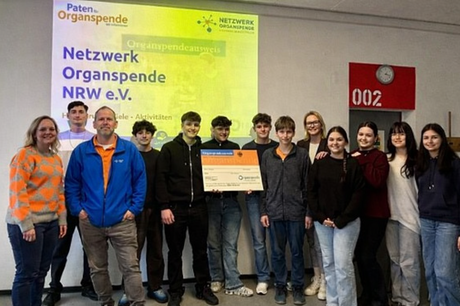 Junge Menschen informieren, Leben retten: Paten für Organspende zu Gast in Selm